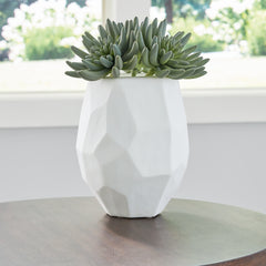 Family Deals Furniture - Ashley Furniture - Karenton Vase - Vase / White - A2000721