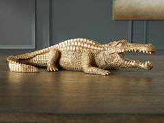 Family Deals Furniture - Ashley Furniture - Lauretman Sculpture - Sculpture / Antique Gold Finish - A2000765