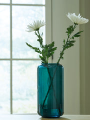 Family Deals Furniture - Ashley Furniture - Inisland Vase - Vase Set (Set of 2) / Teal - A2000797A1