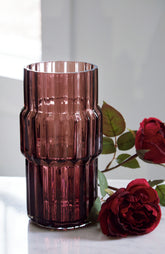 Family Deals Furniture - Ashley Furniture - Dorlow Vase - Vase / Mauve - A2900024V