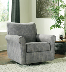 Family Deals Furniture - Ashley Furniture - Renley Accent Chair - Swivel Glider Accent Chair / Ash - A3000002