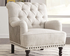 Family Deals Furniture - Ashley Furniture - Tartonelle Accent Chair - Accent Chair / Ivory/Taupe - A3000053
