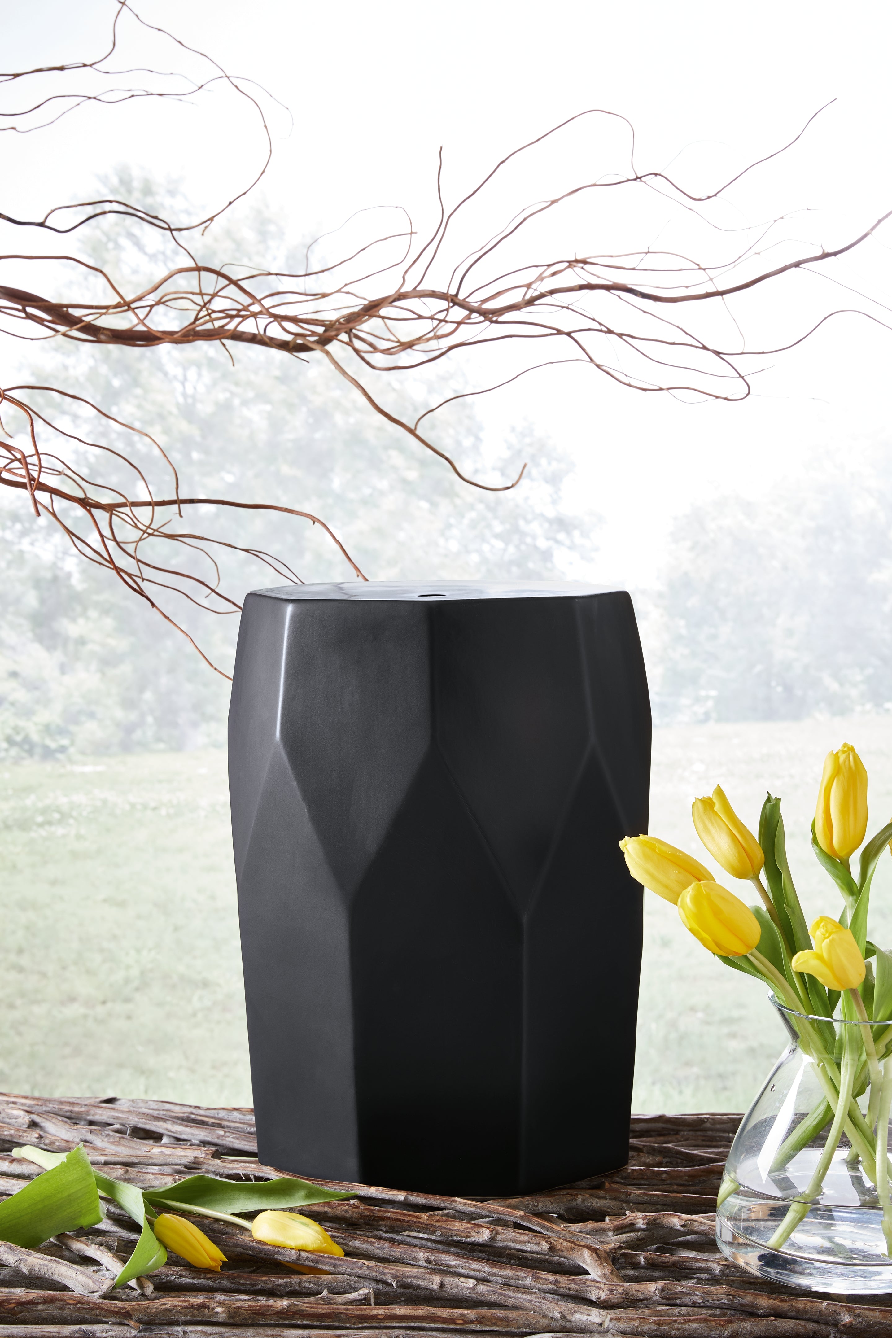 Family Deals Furniture - Ashley Furniture - Rhysworth Stool - Stool / Black - A3000632