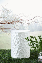 Family Deals Furniture - Ashley Furniture - Jungrove Stool - Stool / White - A3000633