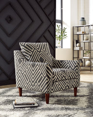Family Deals Furniture - Ashley Furniture - Morrilton Next-Gen Nuvella Accent Chair - Accent Chair / Natural/Charcoal - A3000641
