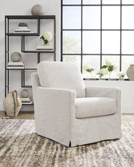 Family Deals Furniture - Ashley Furniture - Nenana Next-Gen Nuvella Swivel Glider Accent Chair - Swivel Glider Accent Chair / Denim - A3000646