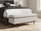 Family Deals Furniture - Ashley Furniture - Dettaford Next-Gen Nuvella Storage Bench - Storage Bench - A3000848