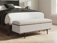 Family Deals Furniture - Ashley Furniture - Dettaford Next-Gen Nuvella Storage Bench - Storage Bench - A3000848
