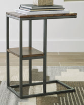 Family Deals Furniture - Ashley Furniture - Forestmin Accent Table - Accent Table / Natural/Black - A4000049
