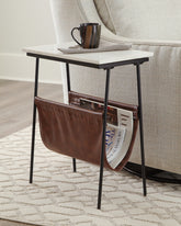 Family Deals Furniture - Ashley Furniture - Etanbury Accent Table - Accent Table / Brown/Black/White - A4000254