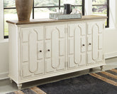 Family Deals Furniture - Ashley Furniture - Roranville Accent Cabinet - Accent Cabinet / Antique White - A4000268