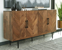 Family Deals Furniture - Ashley Furniture - Prattville Accent Cabinet - Accent Cabinet / Brown - A4000308