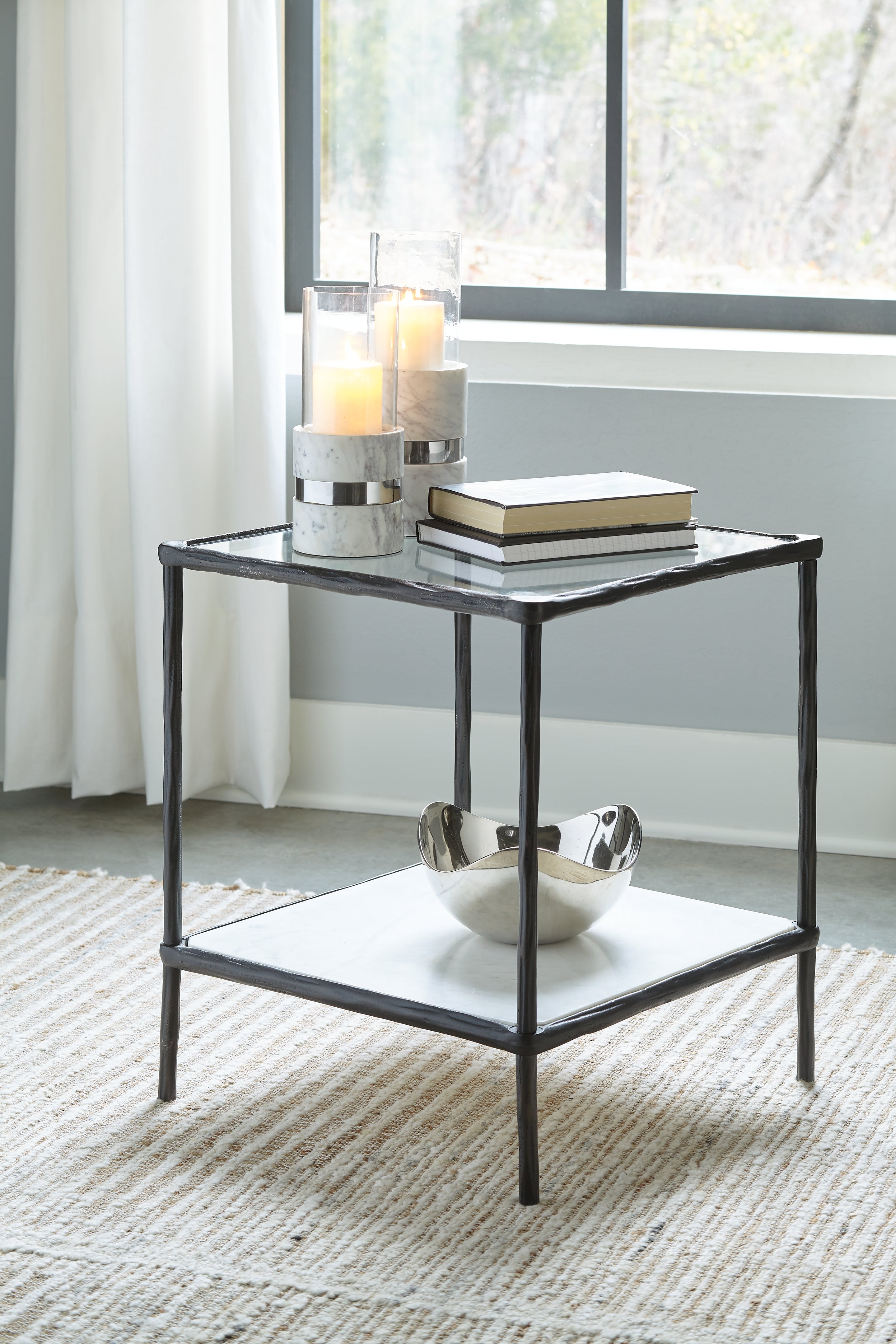 Family Deals Furniture - Ashley Furniture - Ryandale Accent Table - Accent Table / Antique Black - A4000462