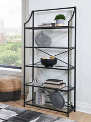 Family Deals Furniture - Ashley Furniture - Dakerwell Bookcase - Bookcase / Antique Black - A4000557
