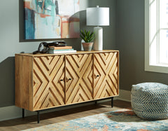 Family Deals Furniture - Ashley Furniture - Cadewick Accent Cabinet - Accent Cabinet / Natural - A4000570
