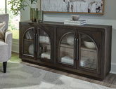 Family Deals Furniture - Ashley Furniture - Dreley Accent Cabinet - Accent Cabinet / Grayish Brown - A4000586