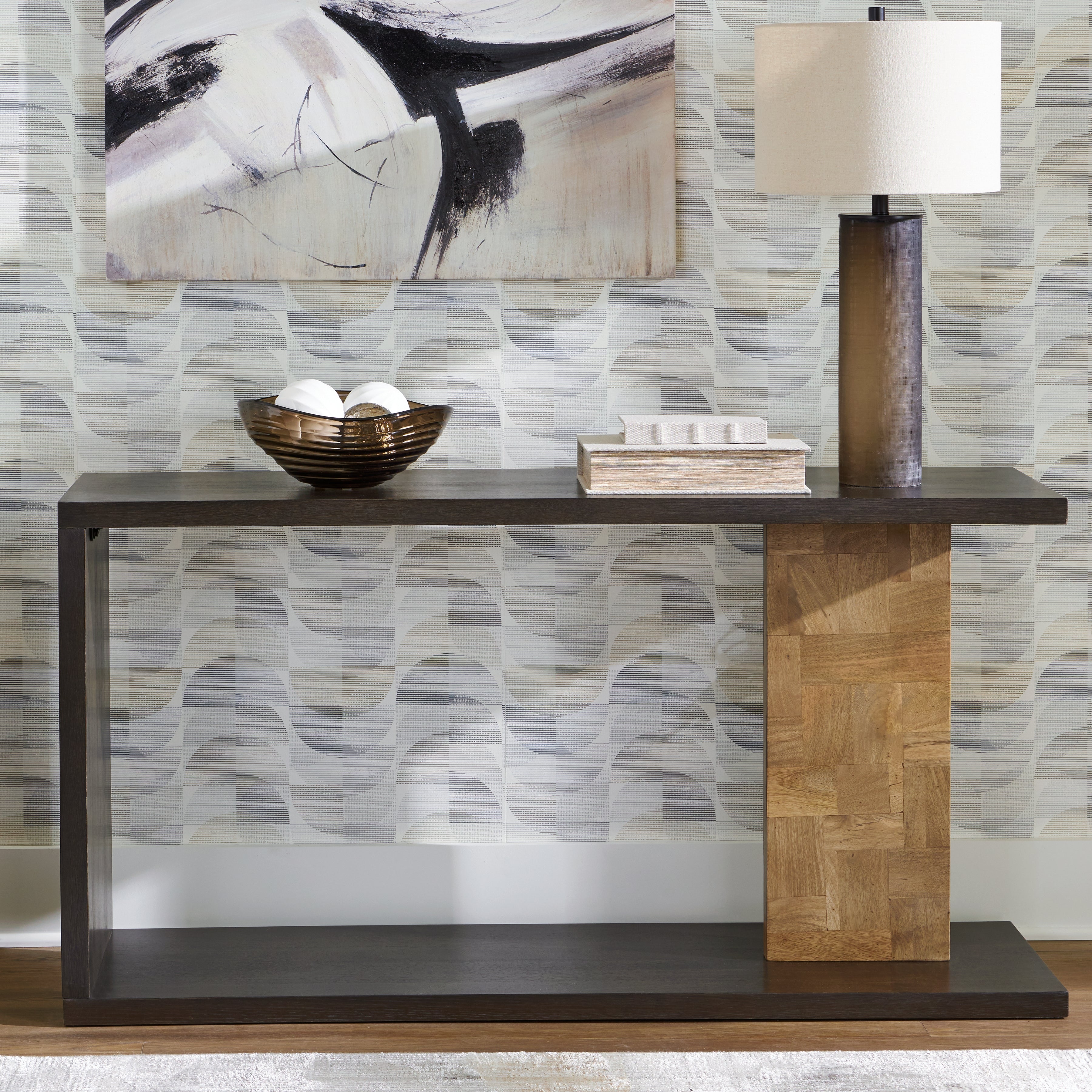 Family Deals Furniture - Ashley Furniture - Camlett Console Sofa Table - Console Sofa Table / Brown - A4000594