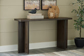 Family Deals Furniture - Ashley Furniture - Jalenry Console Sofa Table - Console Sofa Table / Grayish Brown - A4000596