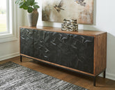 Family Deals Furniture - Ashley Furniture - Dorannby Accent Cabinet - Accent Cabinet / Black/Brown - A4000649