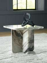 Family Deals Furniture - Ashley Furniture - Baretton Accent Coffee Table - Accent Cocktail Table / Black/White/Taupe - A4000671