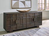 Family Deals Furniture - Ashley Furniture - Cato Accent Cabinet - Accent Cabinet / Dark Brown - A4000682