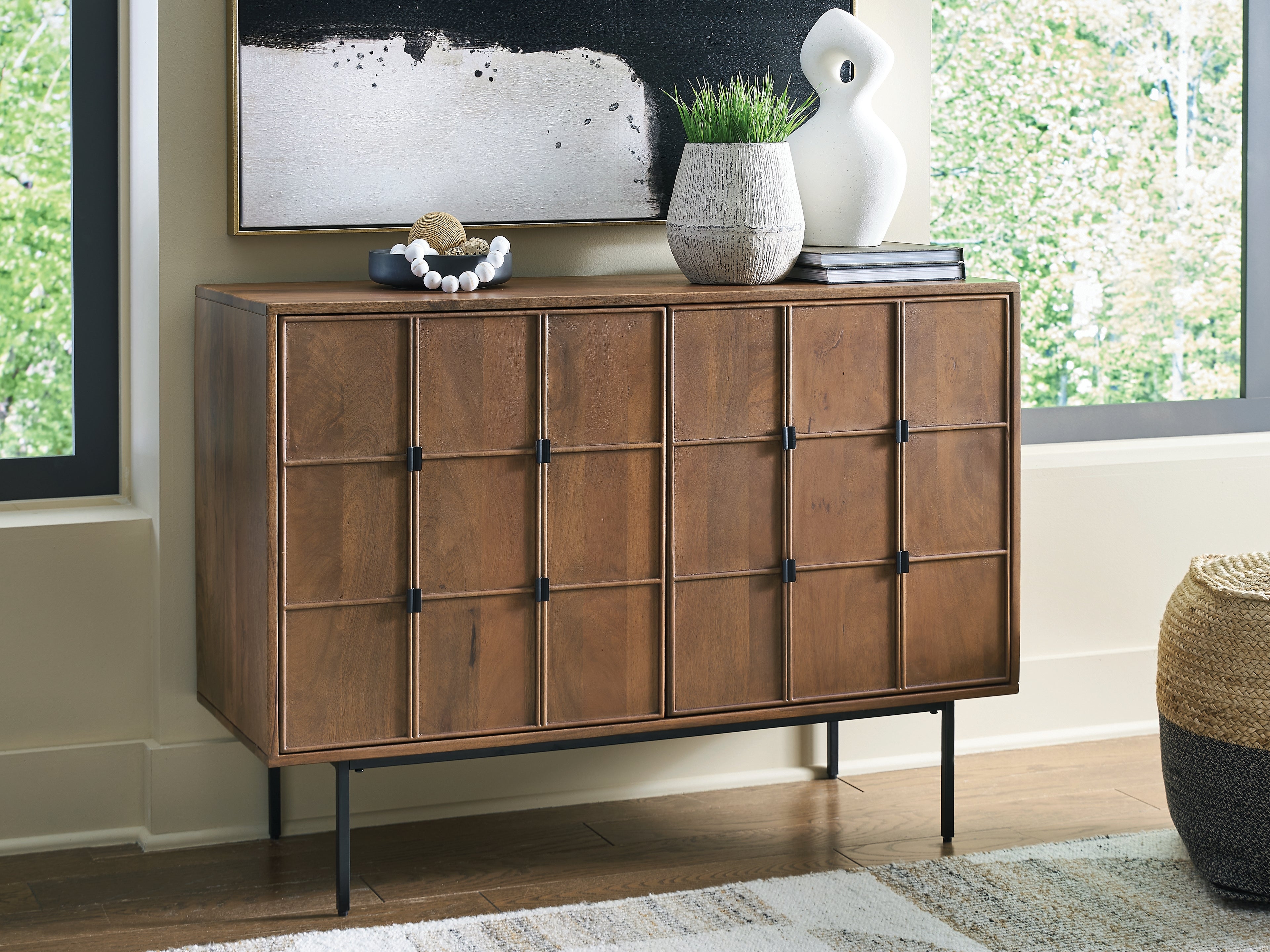 Family Deals Furniture - Ashley Furniture - Juddins Accent Cabinet - Accent Cabinet / Brown - A4000692