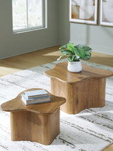 Family Deals Furniture - Ashley Furniture - Abeford Accent Coffee Table (Set of 2) - Accent Cocktail TBL Set (Set of 2) / Brown - A4000711