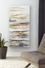Family Deals Furniture - Ashley Furniture - Joely Wall Decor - Wall Art / Blue/Tan - A8000277