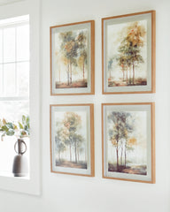 Family Deals Furniture - Ashley Furniture - Bryneford Wall Decor - Wall Art Set (4/CN) / Multi - A8000411