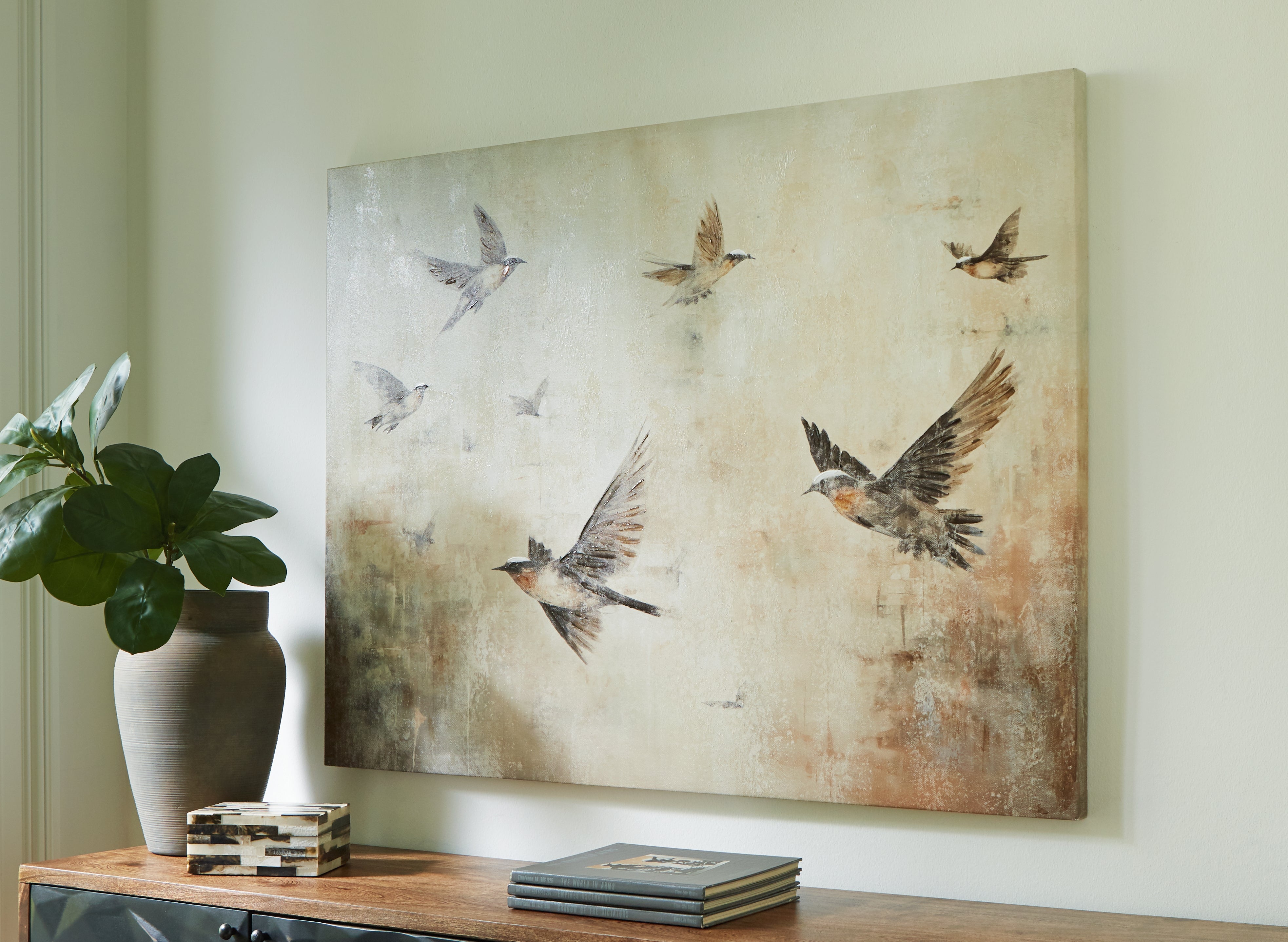Family Deals Furniture - Ashley Furniture - Collmund Wall Decor - Wall Art / Gray/Brown - A8000413