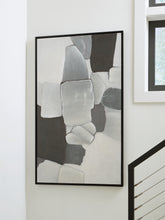 Family Deals Furniture - Ashley Furniture - Adilson Wall Decor - Wall Art / White/Gray/Black - A8000463