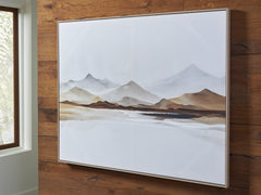 Family Deals Furniture - Ashley Furniture - Karalen Wall Decor - Wall Art / White/Gray/Brown - A8000465