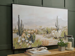 Family Deals Furniture - Ashley Furniture - Sidworth Wall Decor - Wall Art / Green/Beige/Gray - A8000480