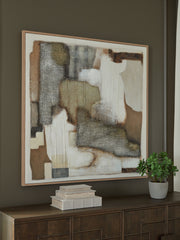 Family Deals Furniture - Ashley Furniture - Wylander Wall Decor - Wall Art / Tan/Brown/Gray - A8000497