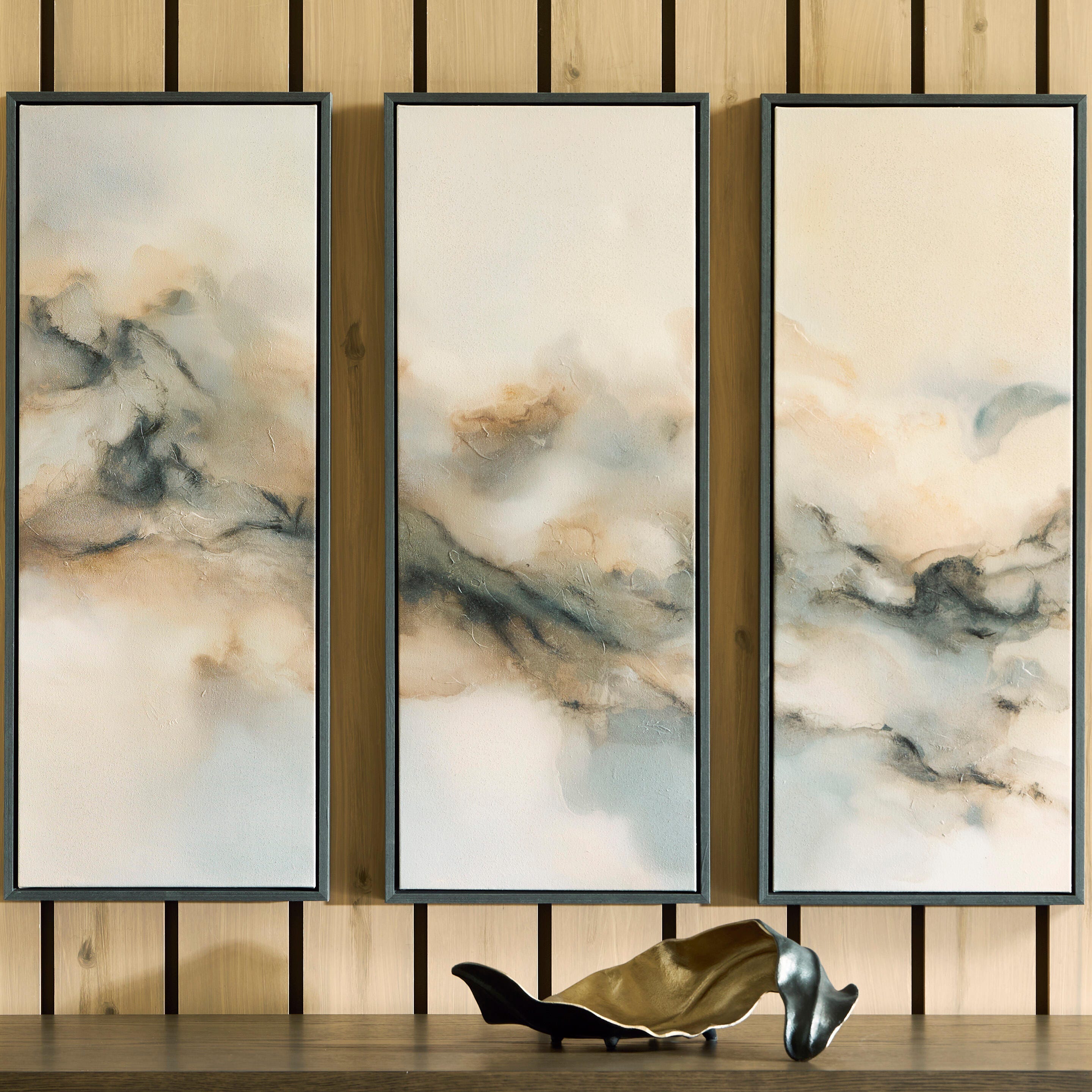Family Deals Furniture - Ashley Furniture - Larrondale Wall Decor - Wall Art Set (3/CN) - A8000556