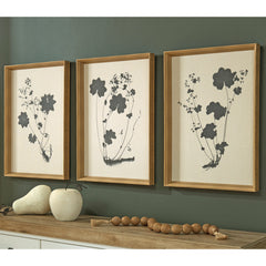 Family Deals Furniture - Ashley Furniture - Huddwick Wall Decor - Wall Art Set (3/CN) - A8000559