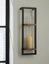 Family Deals Furniture - Ashley Furniture - Colburn Wall Decor - Wall Sconce / Natural/Black - A8010171