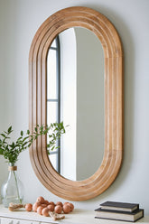 Family Deals Furniture - Ashley Furniture - Daverly Mirror - Accent Mirror / Brown - A8010326
