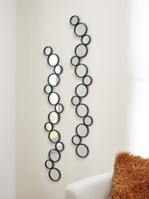 Family Deals Furniture - Ashley Furniture - Vinler Mirror - Accent Mirror Set (Set of 2) / Black - A8010353