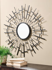 Family Deals Furniture - Ashley Furniture - Garrenworth Mirror - Accent Mirror / Black - A8010391