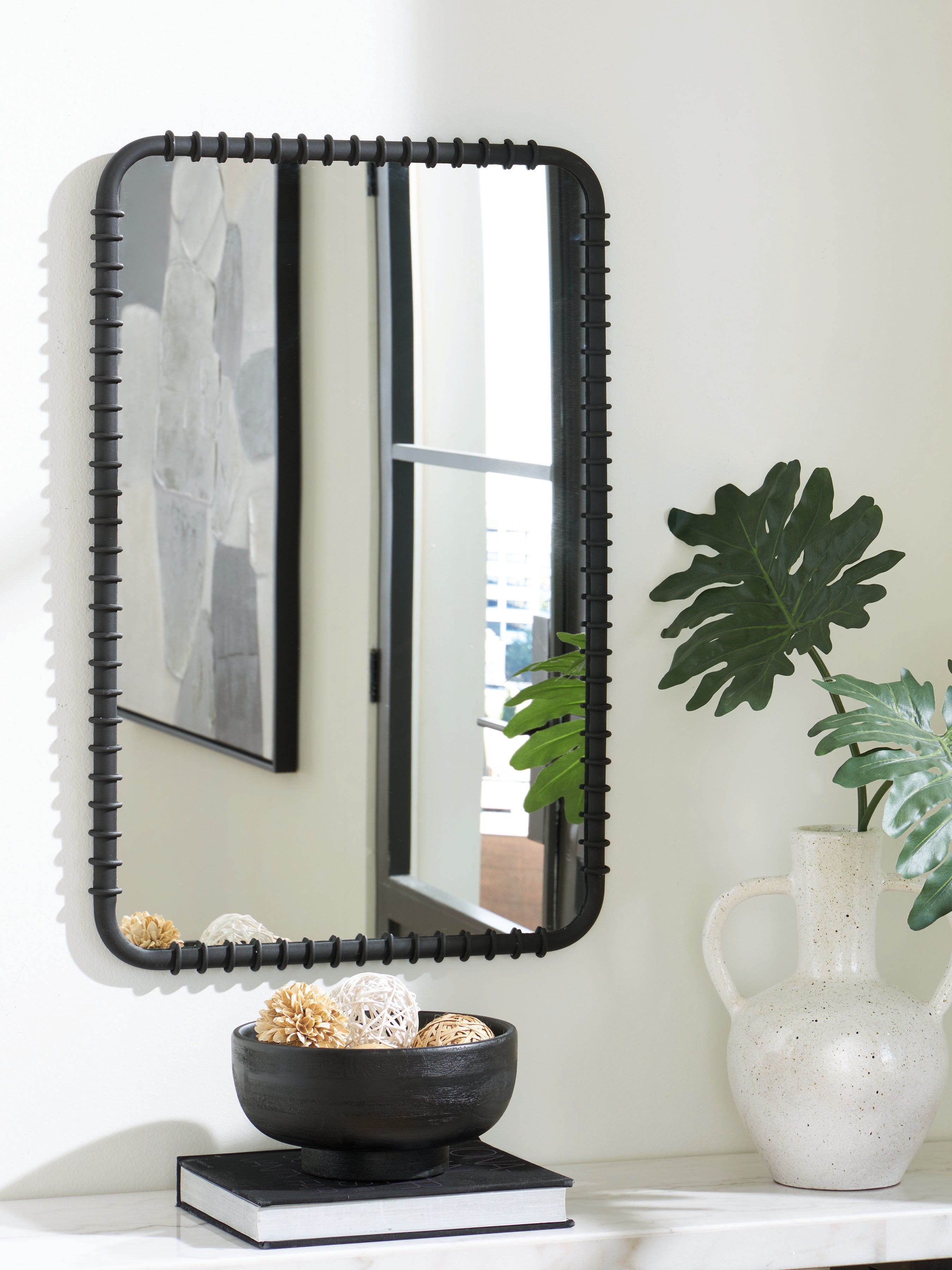Family Deals Furniture - Ashley Furniture - Judlow Mirror - Accent Mirror / Black - A8010419