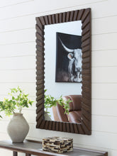 Family Deals Furniture - Ashley Furniture - Advin Mirror - Accent Mirror / Dark Brown - A8010428
