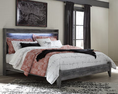 Family Deals Furniture - Ashley Furniture - Baystorm Bedroom - Full Panel Bed with 2 Storage Drawers / Gray - B221B34
