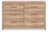 Family Deals Furniture - Ashley Furniture - Kinlanni Bedroom - Six Drawer Dresser - PCB1360-31
