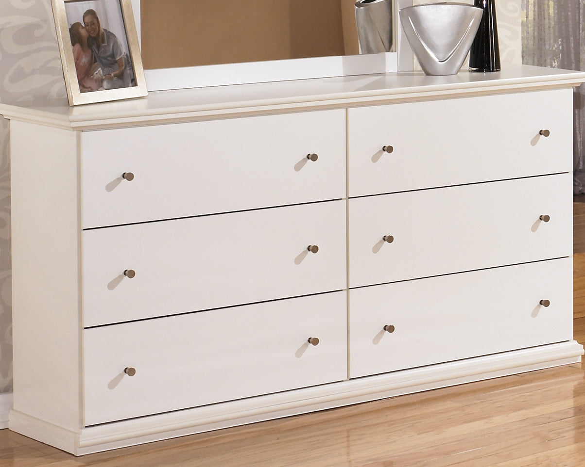 Family Deals Furniture - Ashley Furniture - Bostwick Shoals Bedroom - King Panel Bed / White - B139B47