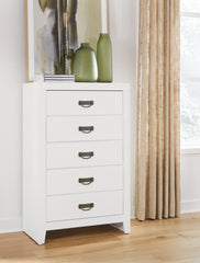 Family Deals Furniture - Ashley Furniture - Binterglen Bedroom - Dresser and Mirror / White - B427B1