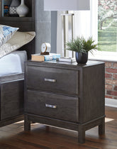 Family Deals Furniture - Ashley Furniture - Caitbrook Bedroom - Full Storage Bed with 7 Drawers / Gray - B476B4