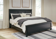 Family Deals Furniture - Ashley Furniture - Lanolee Bedroom - Full Panel Storage Bed / Black - B687B22