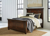 Family Deals Furniture - Ashley Furniture - Porter Bedroom - California King Sleigh Bed / Rustic Brown - B697B50