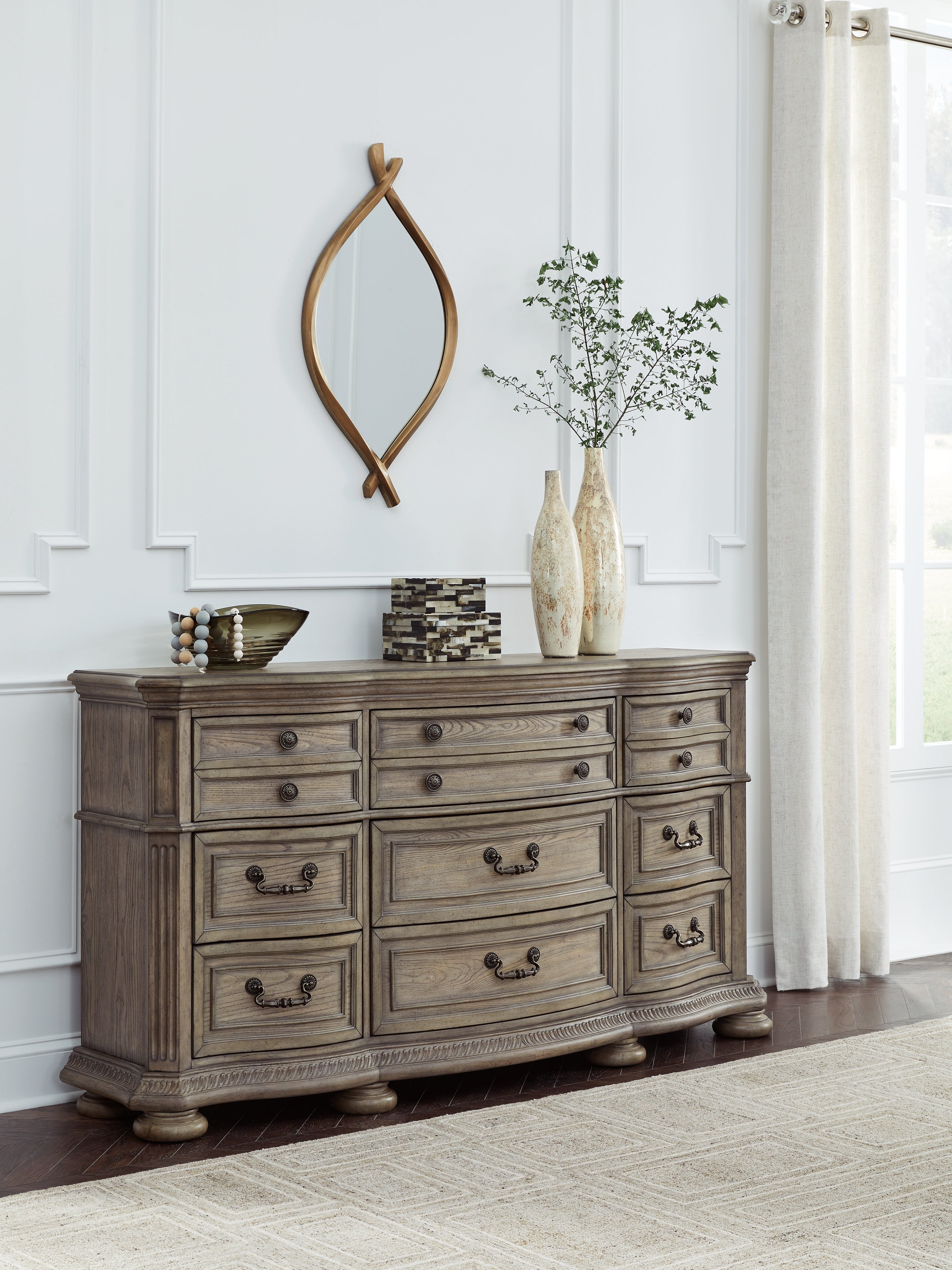 Family Deals Furniture - Ashley Furniture - Ardenfield Bedroom - Three Drawer Night Stand / Light Brown - B944-93